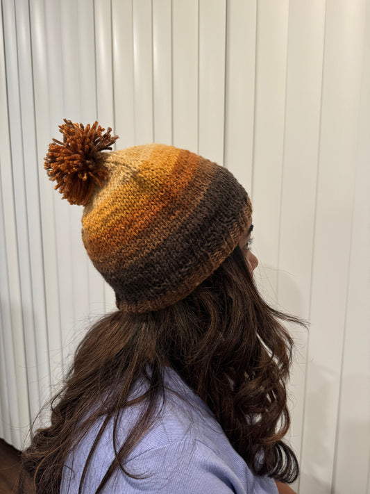 Pom Pom Beanie Hat